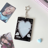 Étui rigide en acrylique avec impression UV pour protection d'affiches Polaroid de 3 pouces – Idéal pour les fans d'anime et de dessins animés