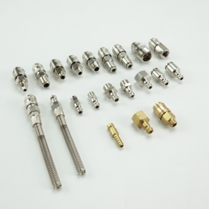Konektor Cepat Tipe Mini Eropa untuk Udara, Ukuran Kecil, Fitting Pneumatik Kuningan 5mm, Tipe Parker Rectus 21 OEM - Product Image 2
