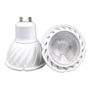 אין הבהוב Dimmable GU10 120 תואר 3w/5w/6w/7w COB GU10 LED נורות זרקור הנורה