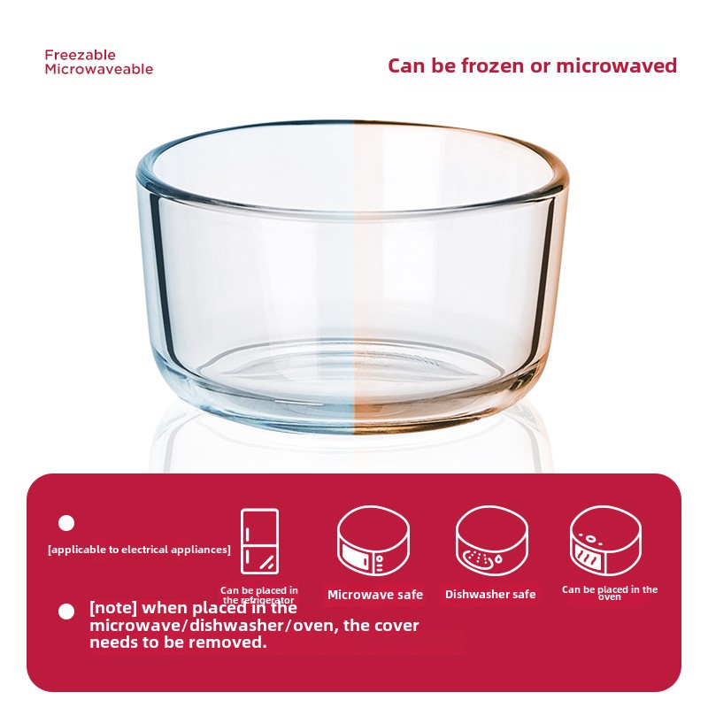 OEM 240ml Mini Glass Crisper with Lid 12oz Food Grade Kitchen Storage Jar for Mustard Rice Pickles Honey Parties