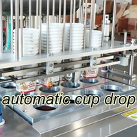 Hoogproductieve automatische vul- en sluitmachine voor waterbekers (100ml, 250ml, 500ml)