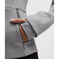 Veste de sport pour femme, coupe ajustée, grande taille, écologique, avec logo, confortable, style motard