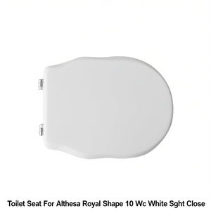 Asiento de Inodoro para Althea Royal Shape 10 WC Blanco con Cierre Suave - Product Image 3
