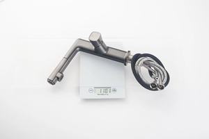 <span class=keywords><strong>Robinet</strong></span> de lavabo de salle de bain à poser avec mode de sortie d'eau à double fonction et interrupteur à un bouton : mélangeur d'eau chaude et froide - Product Image 5