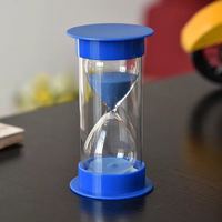 Jam tangan pasir untuk anak-anak, dekorasi rumah DIY 1/3/5/10/15/30 menit, jam tangan pasir kaca pasir, hadiah anak-anak