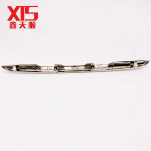 Bande décorative de plaque d'immatriculation arrière, bande chromée brillante pour Peugeot <span class=keywords><strong>206</strong></span> 207 Hatchback 8742Q5 8742F6 - Product Image 5