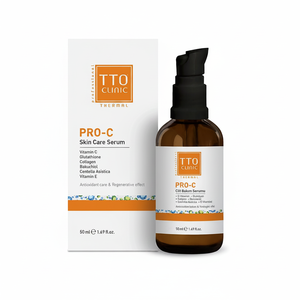 Sérum pour le soin de la peau du visage TTO Clinic Pro C 50 ml, vitamine C, collagène, acide hyaluronique, éclaircissant, anti-âge, anti-rides, hydratant - Product Image 2