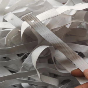 Ayarlanabilir 10mm dokuma Polyester iç çamaşırı elastik kenar bantları dikiş elbiseler için Web bantları - Product Image 4