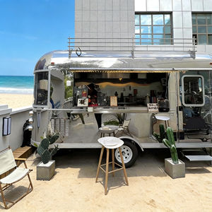 Remolque de Comida Móvil de Acero Inoxidable Totalmente Equipado, Popular para Helados, Comida de Playa, Shawarma, Bar y Hot Dogs - Product Image 5