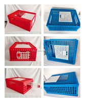 YYC Plastique Trois Portes Canard Boîte De Transport Transporteur Volaille Transport Cage Poulet Transport Caisse