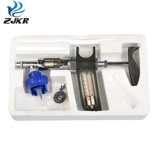 KD105 CETTIA 0.5/1/2ml Pistolet à vaccin continu pour animaux Injecteur Seringue en laiton pour vétérinaire - Product Image 5