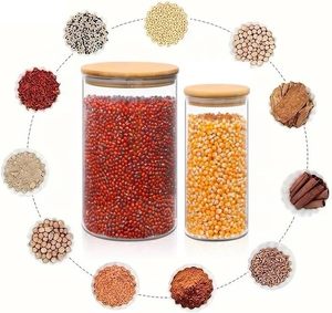 En gros Meuble organisateur d'épices avec 8 pots à épices vides de 8 oz et étiquettes pour garde-manger domestique et rangement alimentaire - Product Image 2