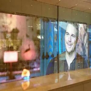 Pantalla de pared de video transparente flexible P8 para interiores Panel LED de funcionalidad SDK para conciertos de medios publicitarios Texto clasificado IP65 - Product Image 5
