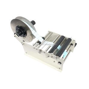 High Quality Hand PET plastic glass bottle labeler manual round bottles Labeling Machine price