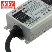 Controlador LED Impermeable Mean Well XLG 20W 25W 35W 40W 50W 75W 100W 150W 200W 240W 320W 12V 24V, Fuente de Alimentación LED Regulable