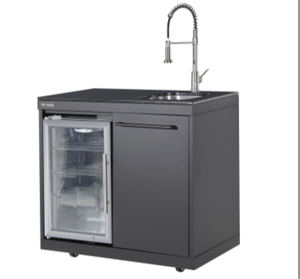 Moderno 304 esterno <span class=keywords><strong>in</strong></span> acciaio inox nero piastra da cucina durevole barbecue isola griglie costruito <span class=keywords><strong>in</strong></span> armadio Set - Product Image 5
