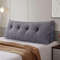 Rückenlehne Position ierungs stütze Langes großes Kopfteil Keil kissen polster Dreieckiges Bettruhe-Lese kissen zum Sitzen im Bett