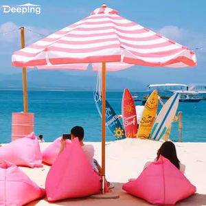 <span class=keywords><strong>Sombrilla</strong></span> de piscina para Hotel Glamping, <span class=keywords><strong>sombrilla</strong></span> para exteriores, <span class=keywords><strong>sombrilla</strong></span> de <span class=keywords><strong>terraza</strong></span> grande, <span class=keywords><strong>sombrilla</strong></span> de playa, <span class=keywords><strong>sombrilla</strong></span> de Patio de rayas rosas <span class=keywords><strong>3x3</strong></span> - Product Image 2