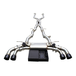 ระบบท่อไอเสียแคทแบคไทเทเนียมแบบกำหนดเอง พร้อมท่อ Z สำหรับ M5/M6 G90/G99 LCI 4.4T ปี 2024-2025 วาล์วท่อสแตนเลส Boska - Product Image 1
