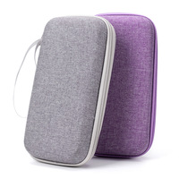 Étui de transport pour insuline, résistant à la poussière, portable, durable, imperméable, antichoc, avec fermeture éclair, sac de rangement rigide, acceptant les commandes OEM et ODM.