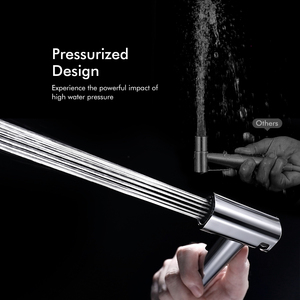 Latest Design ABS <strong>Plastic</strong> Two Function <strong>Spray</strong> Head <strong>Shattaf</strong> Personal Rinse Toilet <strong>Bidet</strong> Sprayer for WC - Product Image 4