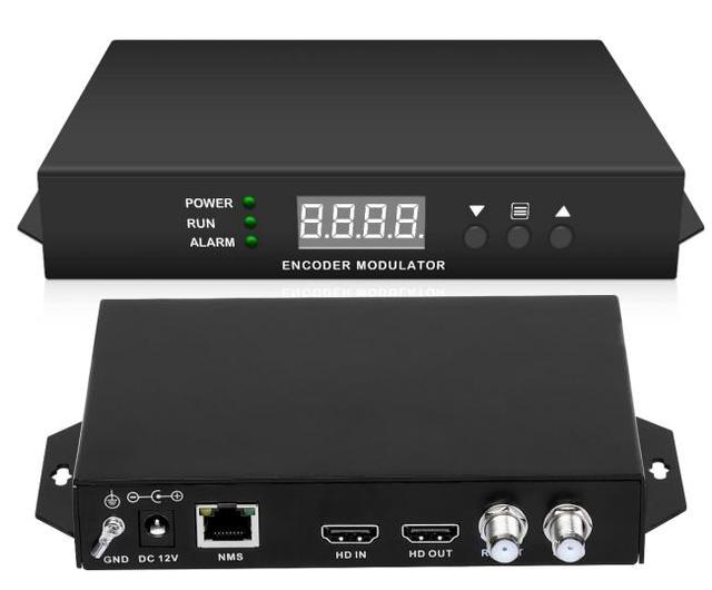 HD to RF Modulator HD Encoder Modulator for Digital Cable TV MPEG2 MINI HD to ATSC DVB-C QAM for USA Mexico TV