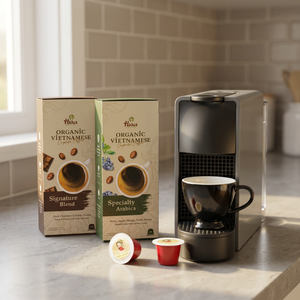 Cápsulas de Café de Primera Calidad, Producto OEM de Fábrica, 100% Café Arábica Molido de Alta Calidad, Aroma Intenso, Amargo y con Cuerpo, para Exportación - Product Image 1