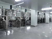 Machine de fabrication de savon à lessive avec agitateur mélangeur réservoir de mélange de savon liquide détergent mélange boîte de vitesses moteur-processeur de produits chimiques