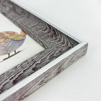 Marco de Fotos de Madera PS Rectangular de Diseño Personalizado, Ligero, para Escritorio