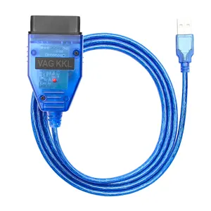 Cable de diagnóstico VAG COM KKL 409,1 con FTDI FT232RL Chip OBD2 USB, interfaz de escáner para vehículos VW