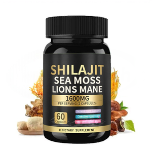 Suplemen Shilajit, Shilajit, Kapsul Lion's Mane & Rumput Laut, Suplemen Lion's Mane - Product Image 1