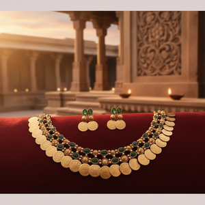 Ensemble collier pierre Pota et temple en plaqué or Bijoux fins 10573853 - Product Image 3