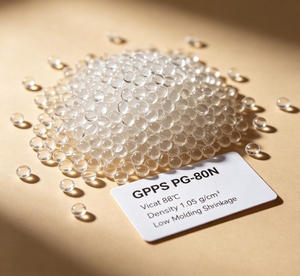 GPPS PG‑80N Virgin Pellets High‑Strength Low‑Flow Crystal Clear GPPS Granules For <b>CD</b>‑Case High‑Rigidity Transparent Pellets - Product Image 4