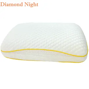 钻石夜长方形扩张面包型记忆泡沫填充枕头