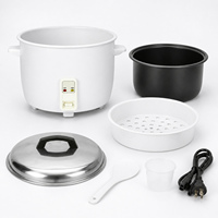 Cuiseur à riz électrique intelligent portable commercial 3,6L-7,8L avec tasse doseuse et spatule vapeur pour restaurant et usage domestique