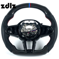 Volant personnalisé en fibre de carbone pour BMW G20 G21 G22 G23 G26 G80 G30 G87 F10 F11 F15 F18 E92 E93 Accessoires de voiture
