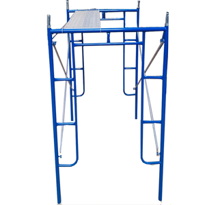 Phần cứng thép carbon mạ kẽm hoặc sơn chính đi bộ-thru khung scaffoldng thiết lập với sàn Catwalk được sử dụng để xây dựng xây dựng - Product Image 4