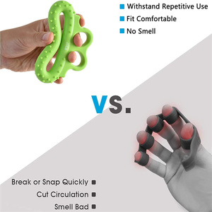 Cao cấp viêm khớp giảm đau cổ tay tay Grip strengthener đặt ngón tay Exerciser Silicone sức mạnh huấn luyện viên - Product Image 4