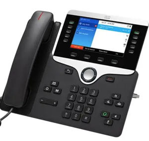 Téléphone IP multiplateforme Cisco CP-8851-3PCC-K9= 8851, 5 lignes, Gigabit, Voix HD, Bluetooth, USB, 3PCC pour Webex Asterisk Metaswitch - Product Image 1