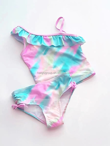 Ensemble <span class=keywords><strong>de</strong></span> maillot <span class=keywords><strong>de</strong></span> <span class=keywords><strong>bain</strong></span> deux pièces pour petite fille, personnalisé, tie-dye, avec haut tankini à bretelles croisées et bas <span class=keywords><strong>de</strong></span> maillot <span class=keywords><strong>de</strong></span> <span class=keywords><strong>bain</strong></span> - Product Image 6