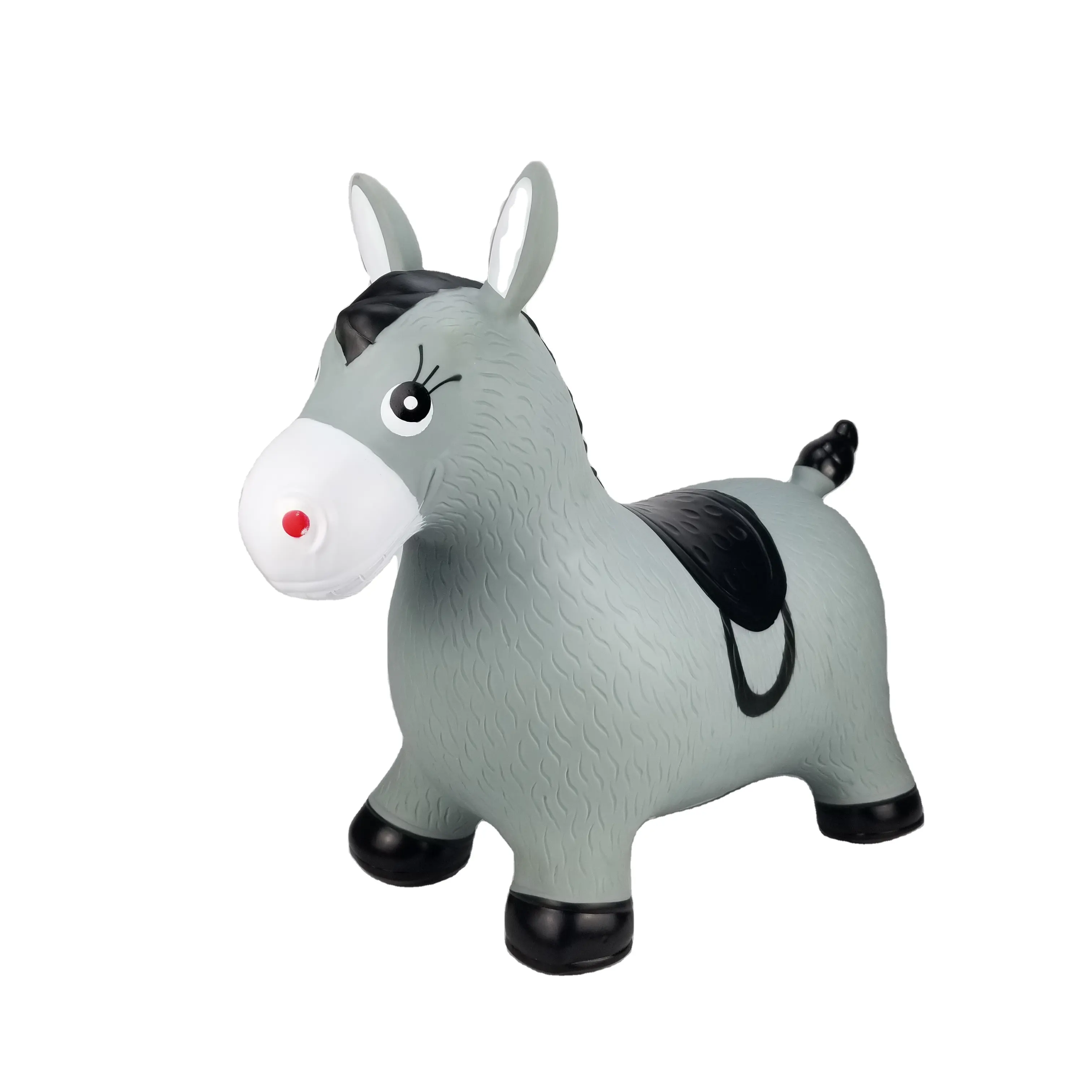 Детская Надувная ПВХ резиновая игрушка в виде животного, игрушка-бункер, Прыгающая лошадь для детей, прыгающая в помещении и на улице