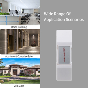 Báo cháy khẩn cấp cửa phát hành Exit Switch <span class=keywords><strong>push</strong></span> <span class=keywords><strong>button</strong></span> với backbox bề mặt núi giá rẻ Mini hẹp kích thước mỏng nhựa CE IP65 - Product Image 3