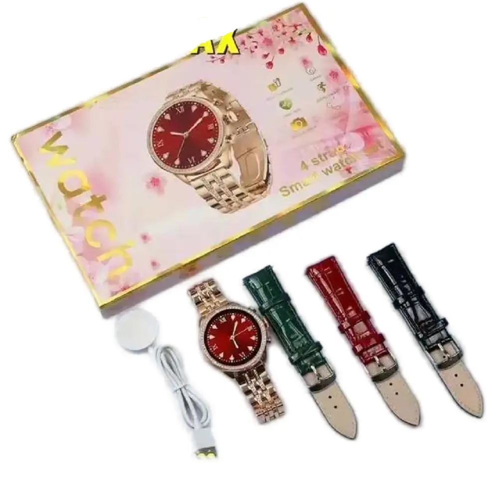 2024 Women's smartwatch Bluetooth Call Women's New Smart Bracelet GEN 9 MAX Women's Gift Box Set