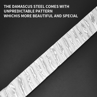 Taille personnalisée 70 couches de billettes de damas faites à la main barre d'acier damas matières premières pour bague damas bracelet fabrication de montres