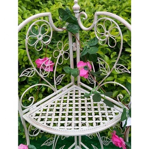 <span class=keywords><strong>Étagère</strong></span>s d'angle décoratives en fer pour fleurs, meubles d'extérieur, ensemble de jardin, certification BV & S G S - Product Image 2