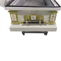 Venta caliente estilo americano suministros funerarios elegantes accesorios de ataúd decoración-Juego de esquinas y manijas de ataúd precio al por mayor