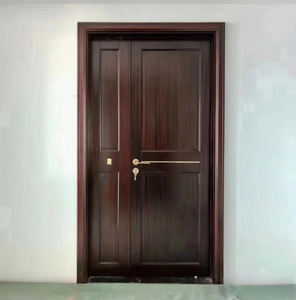 Nouveau design de porte pour animaux de compagnie de taille personnalisée pour porte de maison en bois, rabat de porte isolé verrouillable pour chat et chien - Product Image 6