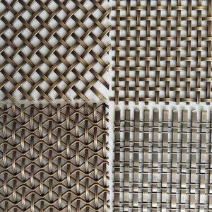Rete Metallica Espansa Decorativa a Fori Rotondi Perforata su Entrambi i Lati in Ottone e Acciaio Inossidabile per Decorazione Domestica - Product Image 2