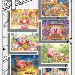 YS Nuevo Set Coleccionable de Artistas: Impresión Única de Tiras de Película Fotográfica con Personajes All-Star, Cajas de Sobres con Pestañas Desprendibles, Tablero de Mesa Portátil - Product Image 5