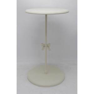Tavolino moderno Casual <span class=keywords><strong>bianco</strong></span> in metallo e <span class=keywords><strong>resina</strong></span> con fiocco decorazione cucina sala da pranzo mobili arredamento per la casa - Product Image 6